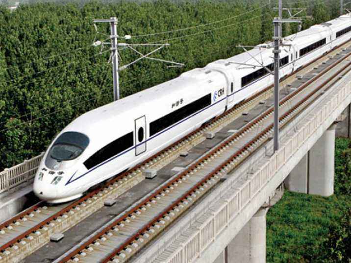 High speed rail testing equipment